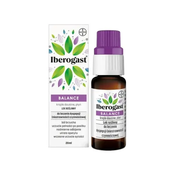 Iberogast Balance krople doustne, 20 ml