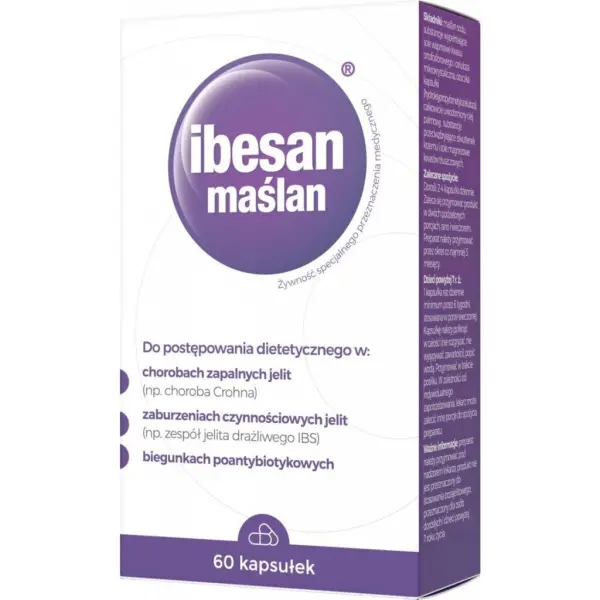 Ibesan maślan 60 kapsułek