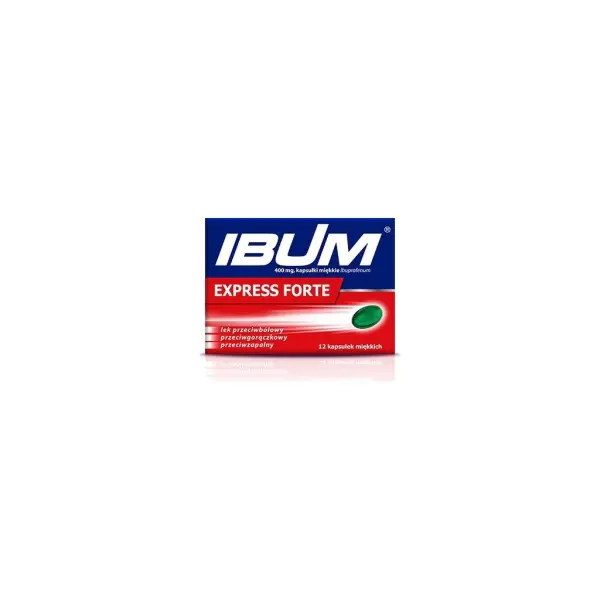 Ibum Express Forte 0,4 g 12 kapsułek