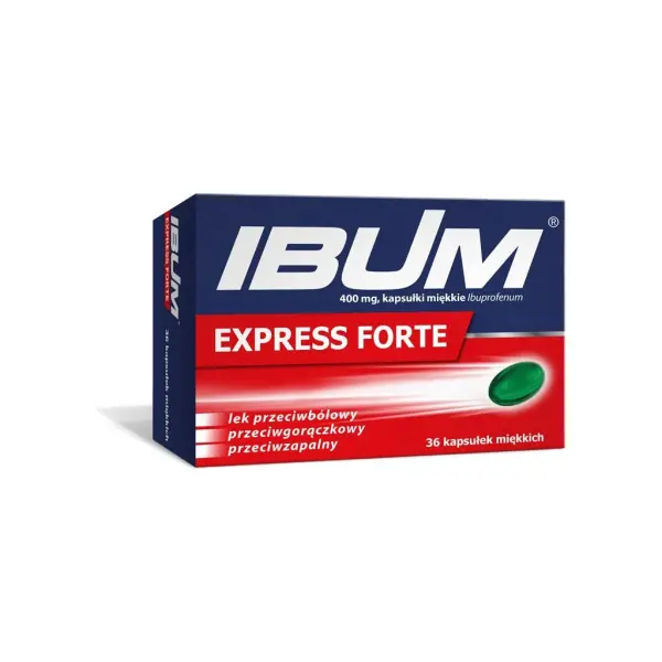 Ibum Express Forte  0,4 g 36 kapsułek