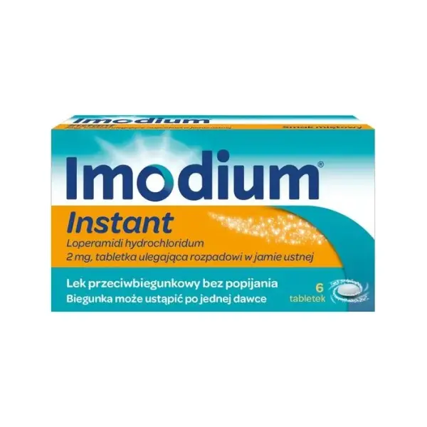 Imodium Instant, 2mg, 6tabl.
