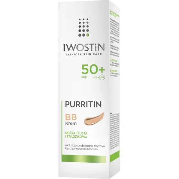 IWOSTIN PURRITIN BB Krem SPF 50+ 30 ml