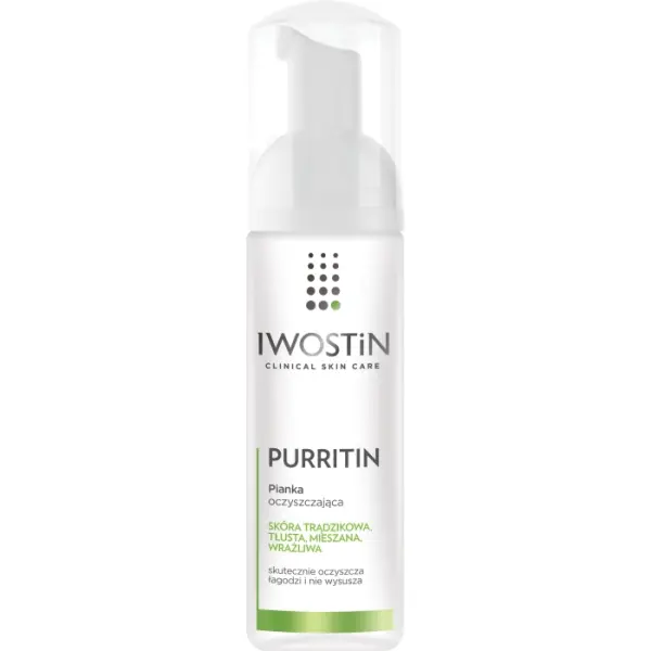 IWOSTIN PURRITIN Pianka oczyszczająca 165 ml