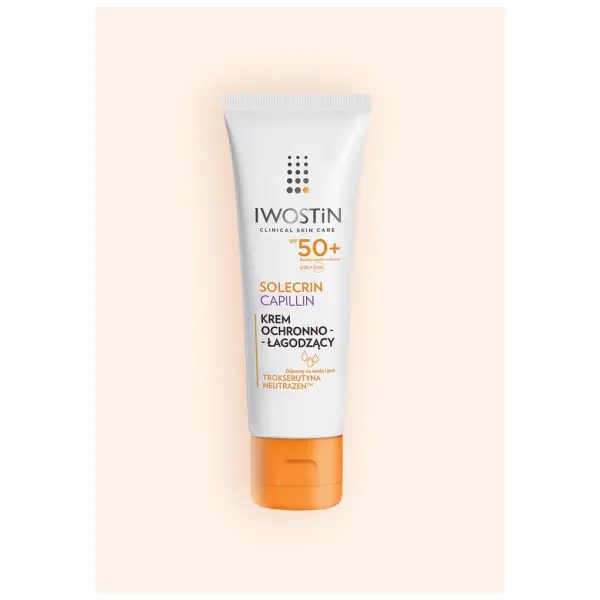 IWOSTIN SOLECRIN CAPILLIN Krem ochronny SPF50+ 50 ml