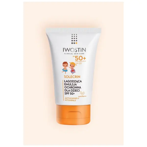 IWOSTIN SOLECRIN Emulsja lekka ochronna dla dzieci SPF50+ 100 ml