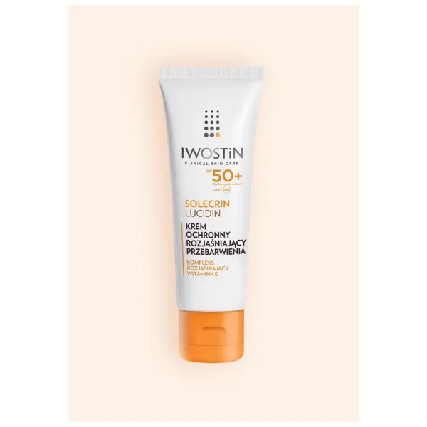 IWOSTIN SOLECRIN LUCIDIN krem ochronny na przebarwienia SPF50 50 ml
