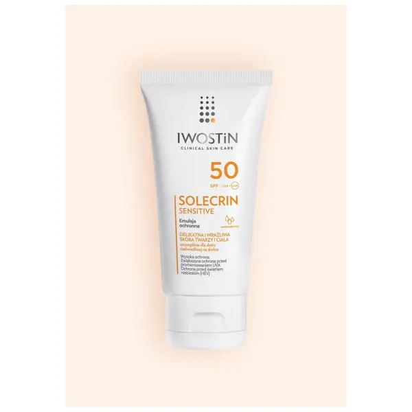 IWOSTIN SOLECRIN SENSITIVE Emulsja ochronna SPF 50 100 ml