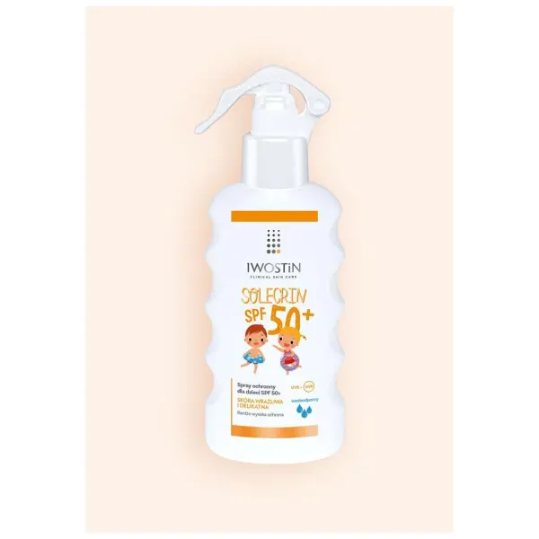 IWOSTIN SOLECRIN Spray ochronny dla dzieci SPF50+ 175 ml