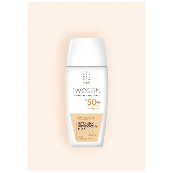 IWOSTIN SOLECRIN Ultra Lekki Niewidoczny Fluid SPF50+ 40 ml
