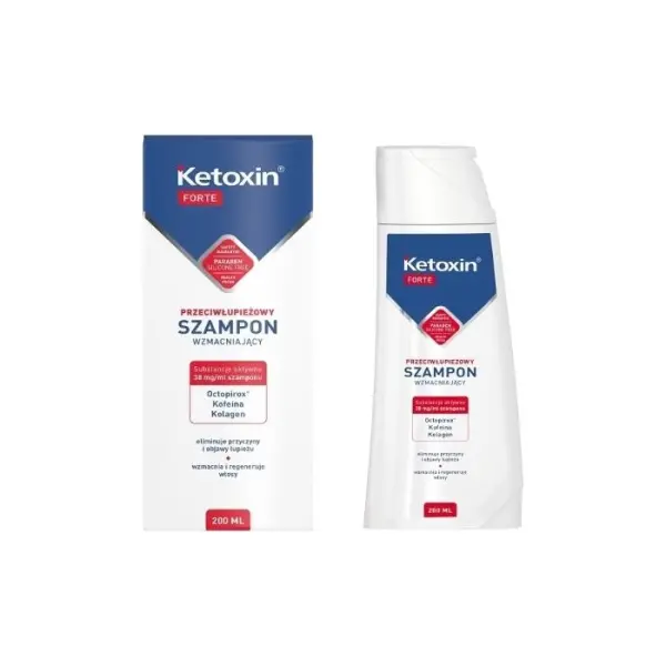 Ketoxin Forte Szampon przeciwłupieżowy wzmacniający 200 ml