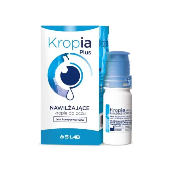 KROPIA Plus krople do oczu nawilżające, 10 ml