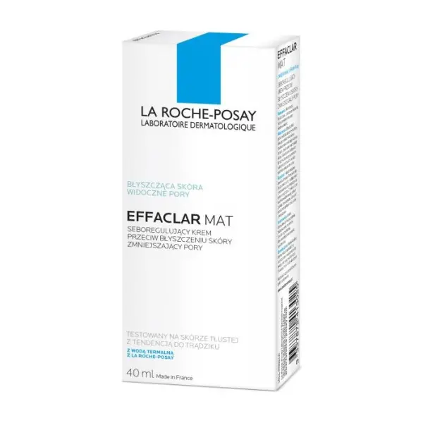 LA ROCHE-POSAY EFFACLAR MAT SEBO-REG Krem 40 ml