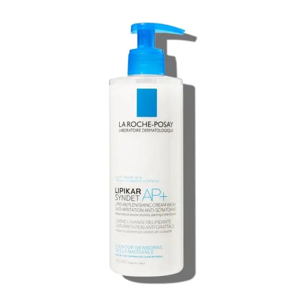 LA ROCHE-POSAY LIPIKAR SYNDET żel-krem do mycia twarzy i ciała, 400 ml
