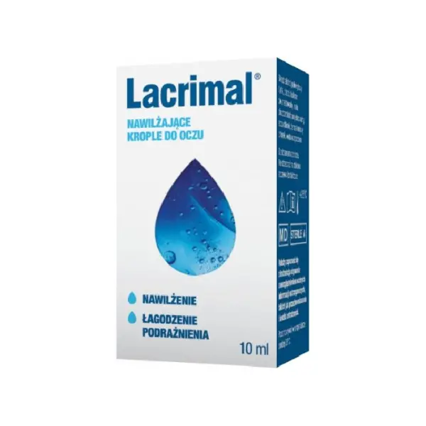 LACRIMAL Krople do oczu nawilżające, 10 ml