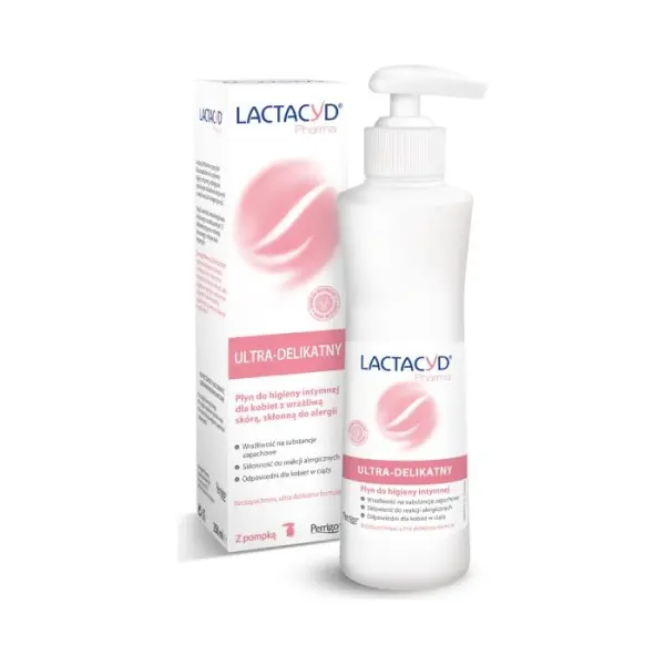 LACTACYD Pharma płyn ginekologiczny ultra-delikatny, 250 ml