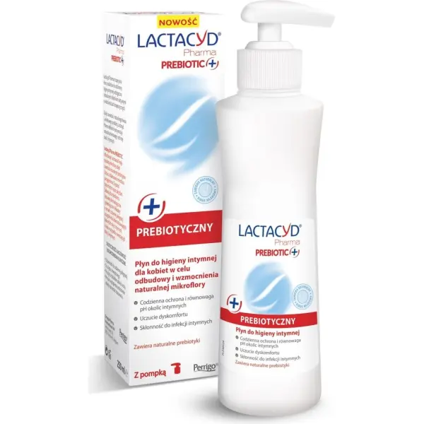 LACTACYD PHARMA PREBIOTIC+ Płyn do higieny intymnej 250 ml
