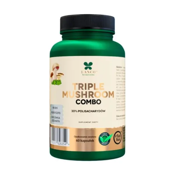 LANCO NUTRITIONS PREMIUM Mushroom Complex, 60 kapsułek