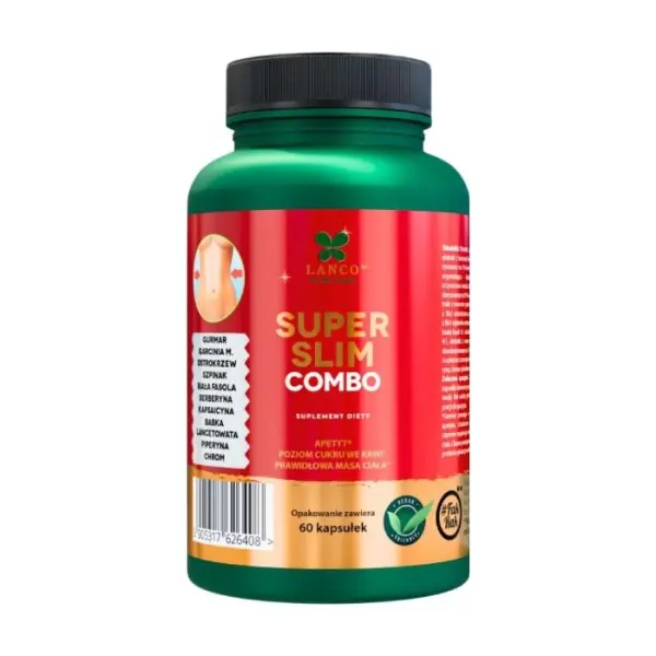 LANCO NUTRITIONS SUPER Slim Combo, 60 kapsułek
