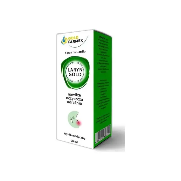Laryngold Goldfarmex spray 20 ml