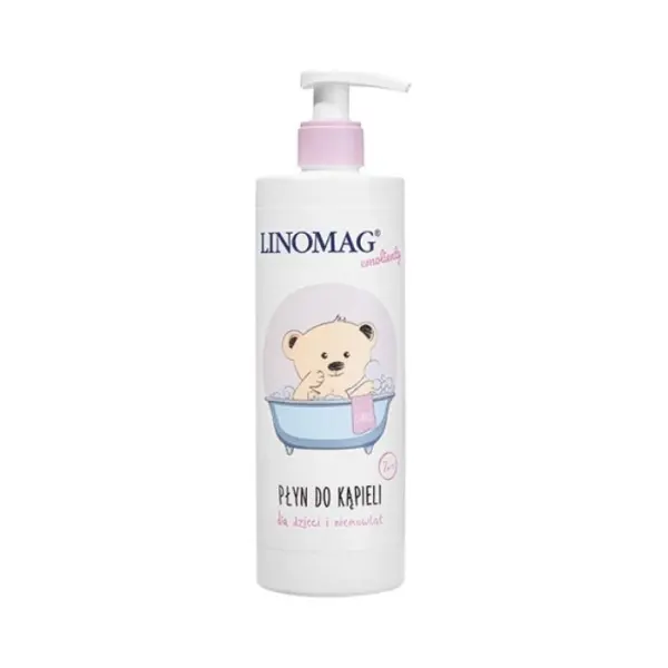 LINOMAG Płyn do kąpieli dla dzieci i niemowląt, 400 ml
