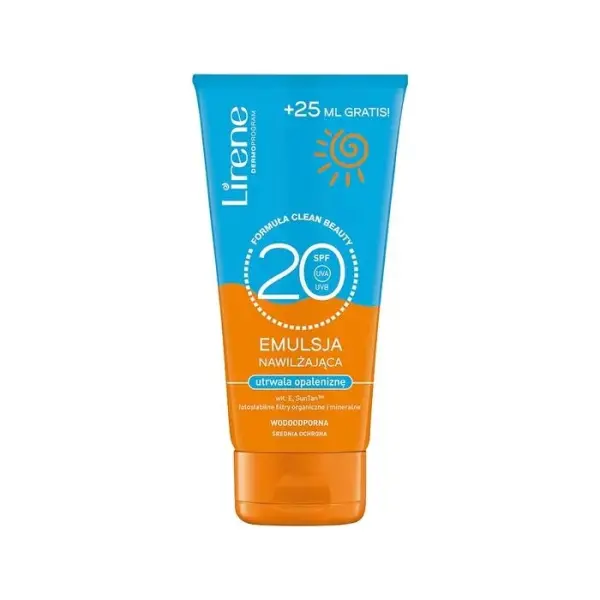 LIRENE Emulsja utrwala opaleniznę SPF20, 175 ml