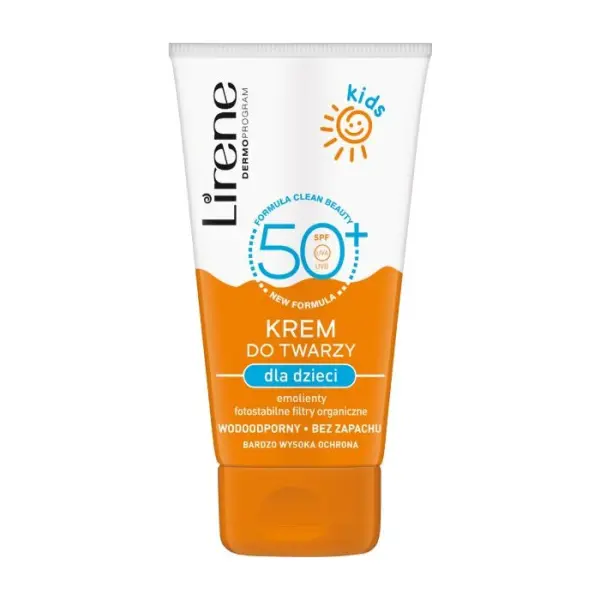 LIRENE Krem do twarzy dla dzieci SPF50+, 50 ml