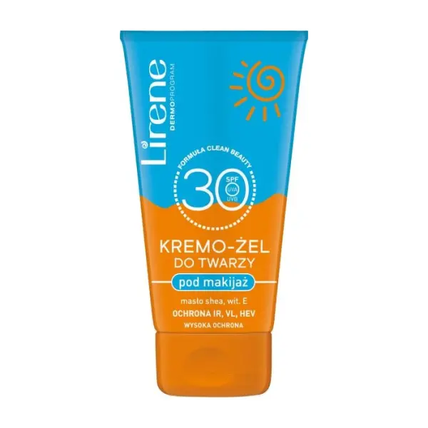 LIRENE Kremo-żel pod makijaż do twarzy SPF30, 50 ml
