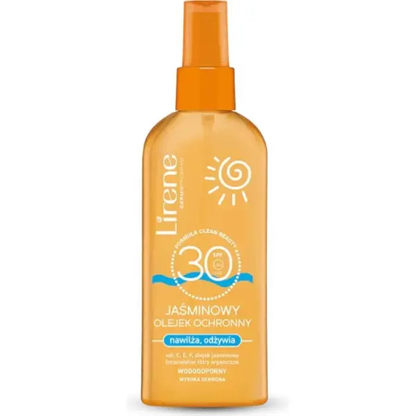 LIRENE Olejek ochronny jaśminowy SPF30, 150 ml
