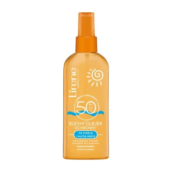 LIRENE Olejek suchy ochronny SPF 50 UVA/UVB, 150 ml