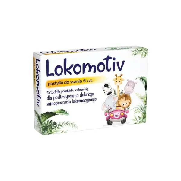 Lokomotiv 6 pastylek do ssania