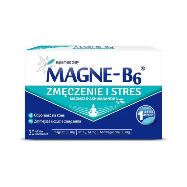 Magne-B6 Zmęczenie i Stres 30 tabletek