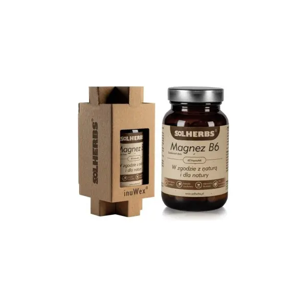 Magnez B6 SOLHERBS 60 kapsułek