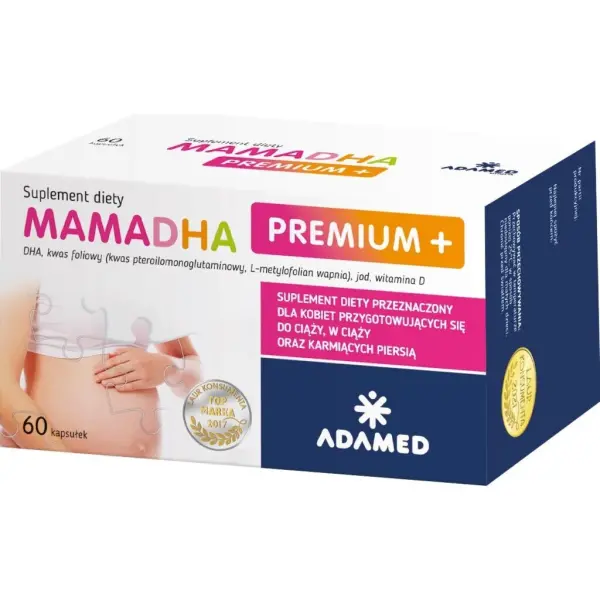 MamaDHA Premium+ 60 kapsułek