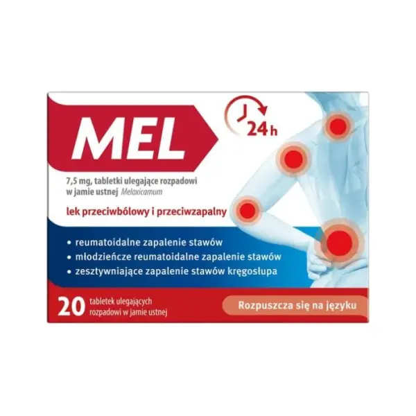 MEL, 7,5mg, 20 tabletek