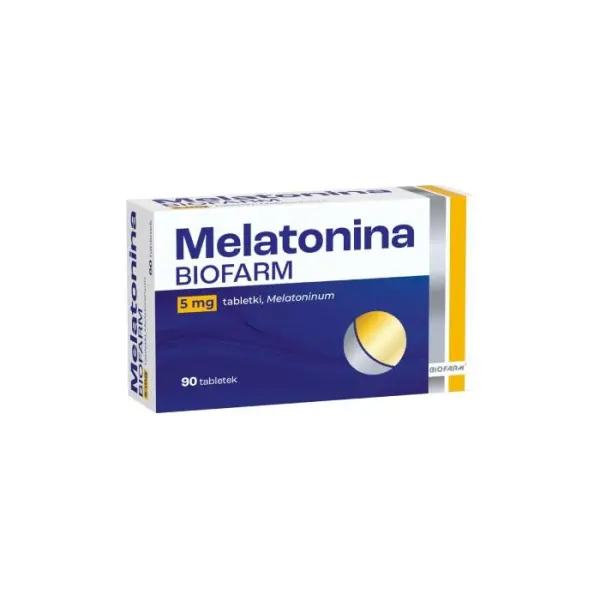 MELATONINA Biofarm 5 mg, 90 tabletek
