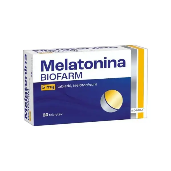 Melatonina Biofarm 5mg, 30 tabletek