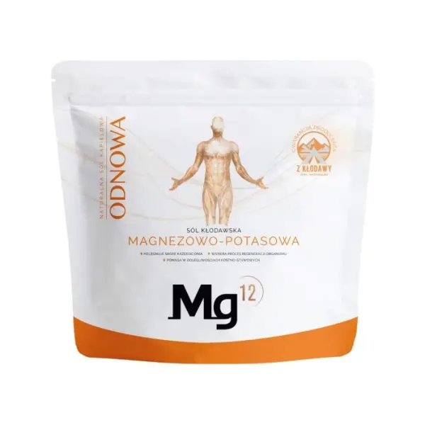 Mg12 Odnowa Sól Kłodawska magnezowo-potasowa, 1000 g