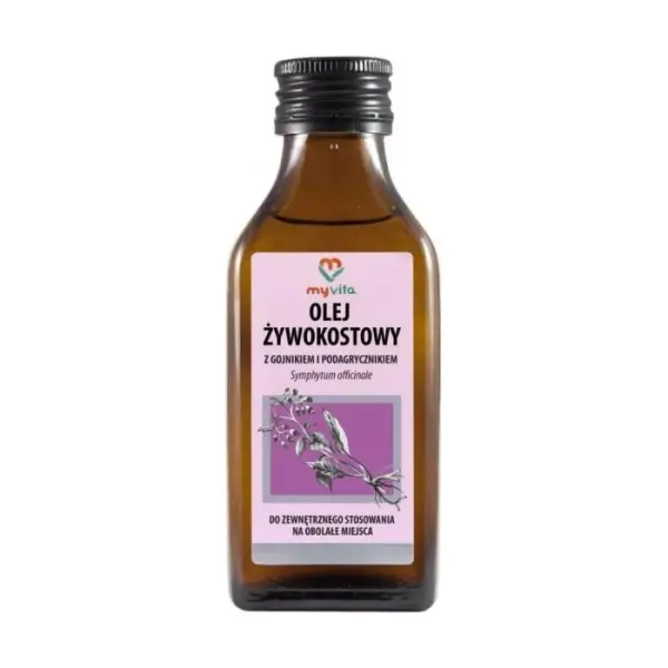 MyVita Olej Żywokostowy z gojnikiem, podagrycznikiem 100 ml