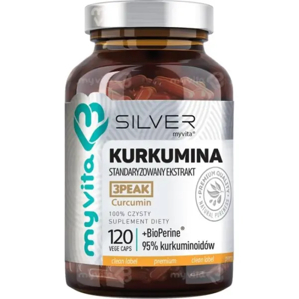 MyVita Silver Kurkumina 120 kapsułek