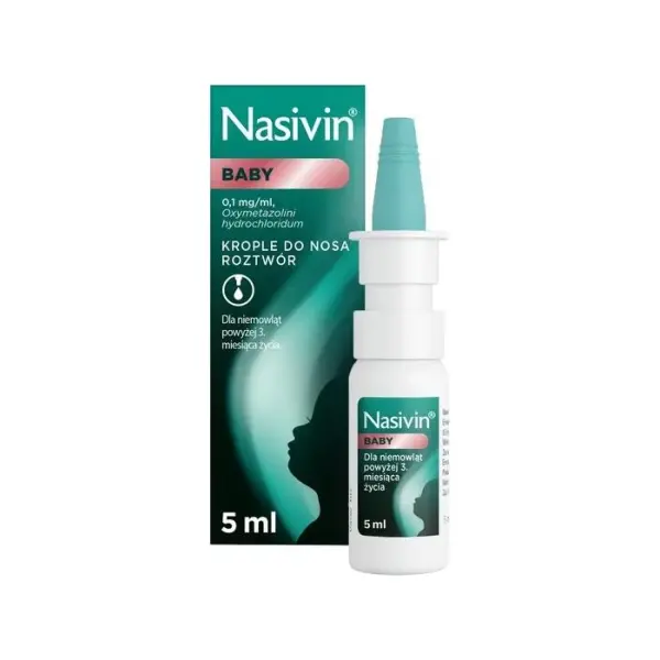 Nasivin Baby krople do nosa 5 ml
