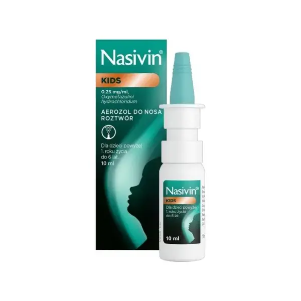 Nasivin Kids aerozol do nosa 10 ml