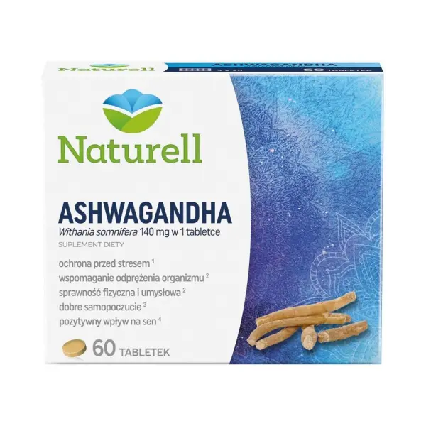 NATURELL Ashwagandha 60 tabletek