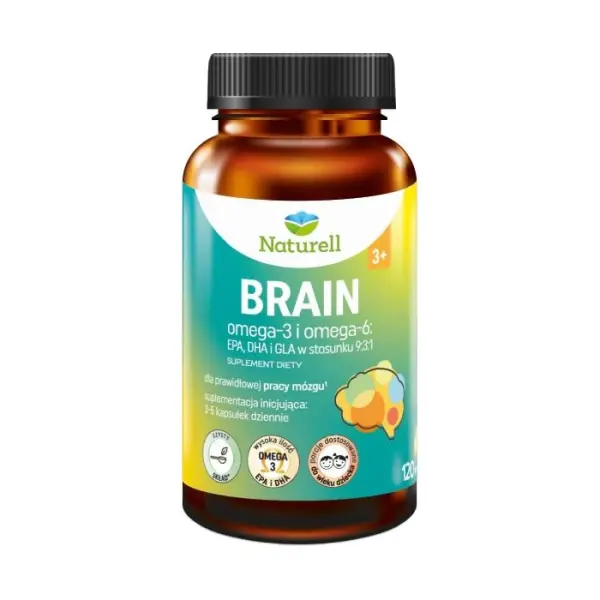 NATURELL Brain, 120 kapsułek