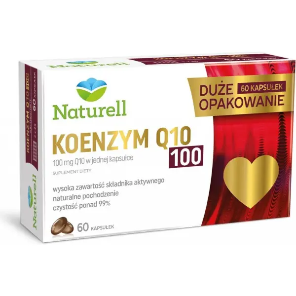 NATURELL Koenzym Q10 100 60 kapsułek