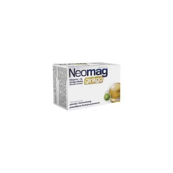 Neomag Ginkgo 50 tabletek