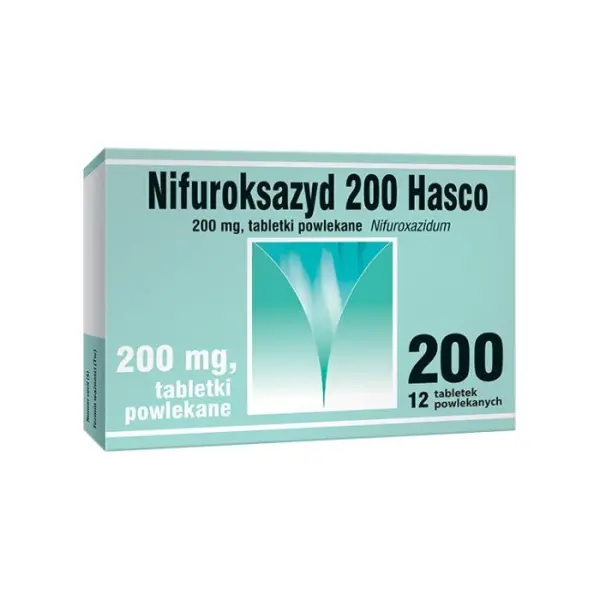 Nifuroksazyd 200 Hasco, 12 tabletek