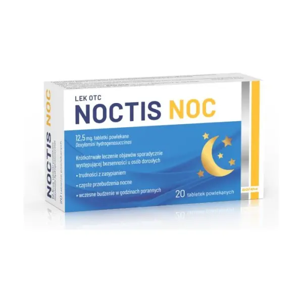 NOCTIS Noc 12,5 mg, 20 tabletek
