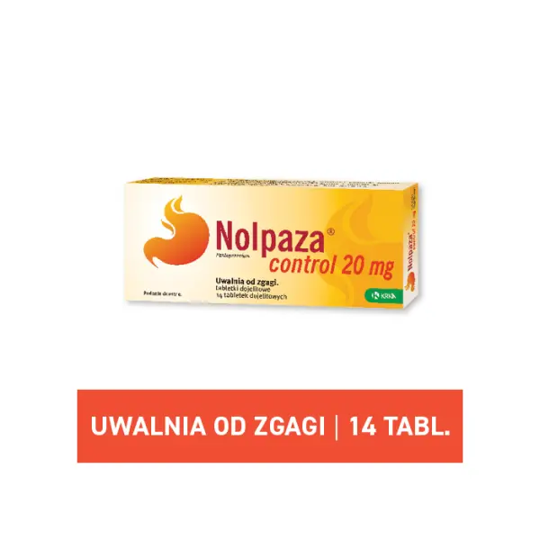 Nolpaza control 14 tabletek