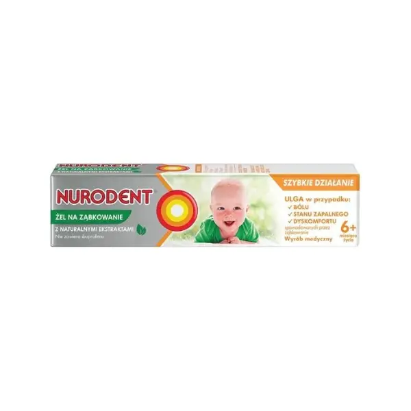 NURODENT Żel na ząbkowanie, 15 ml
