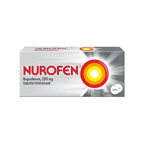 NUROFEN 0,2 g, 12 tabletek